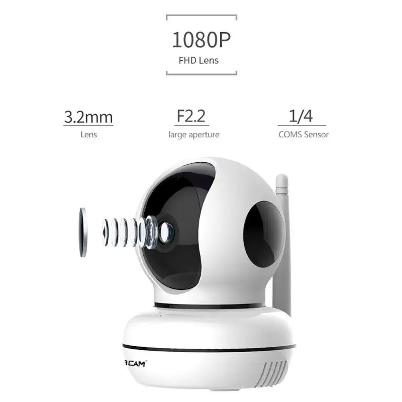 Vstarcam Беспроводной WI-FI IP Камера IR-CUT Ночное видение телеметрией наблюдения сети P2P веб-камера видеокамера Регистраторы для дома