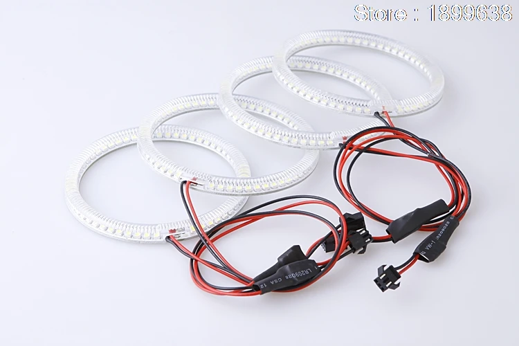 Ультра яркий SMD белый LED Ангельские Глазки 1600LM 12V halo Кольцо комплект для bmw z4 E85 E86 2002