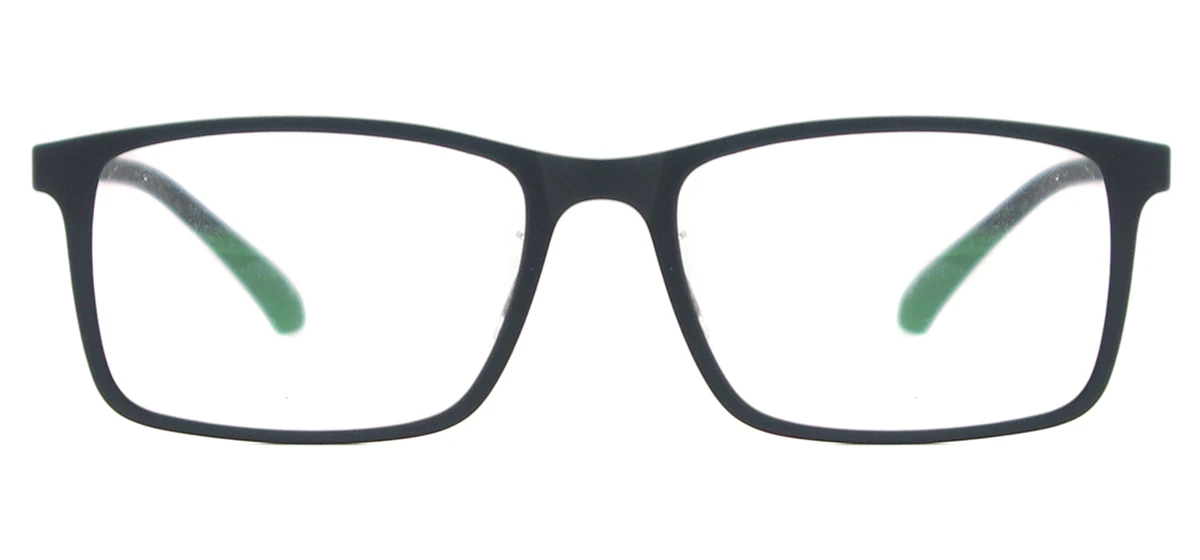 TR90 Легкая и гибкая Прямоугольная оправа для очков мужские модные квадратные очки