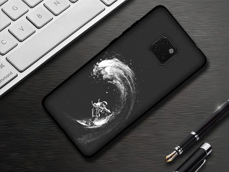 JURCHEN, мягкий силиконовый чехол для huawei mate 20 Pro, чехол с милым рисунком, тонкая задняя крышка для huawei mate 20 Pro 20 X 20X, чехол для телефона