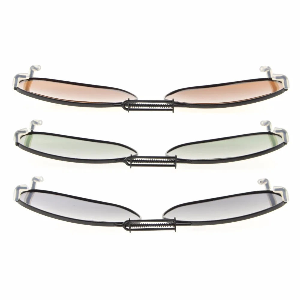 C89 Eyekepper серый/коричневый/G15 линзы 3 pack клип на поляризованные солнцезащитные очки