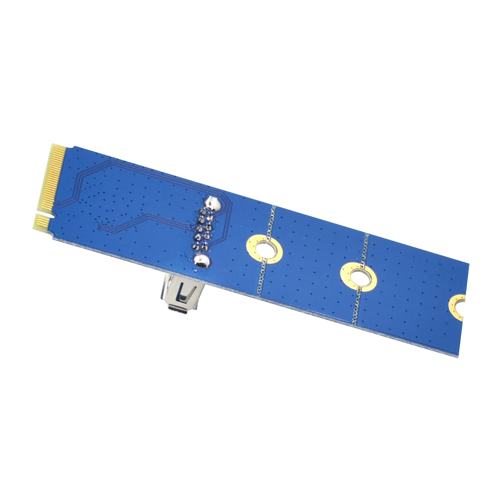 CHIPAL 5 шт. NGFF M.2 M ключ к USB 3 0 карта передачи M2 USB3.0 адаптер для PCI-E Райзер майнинга |