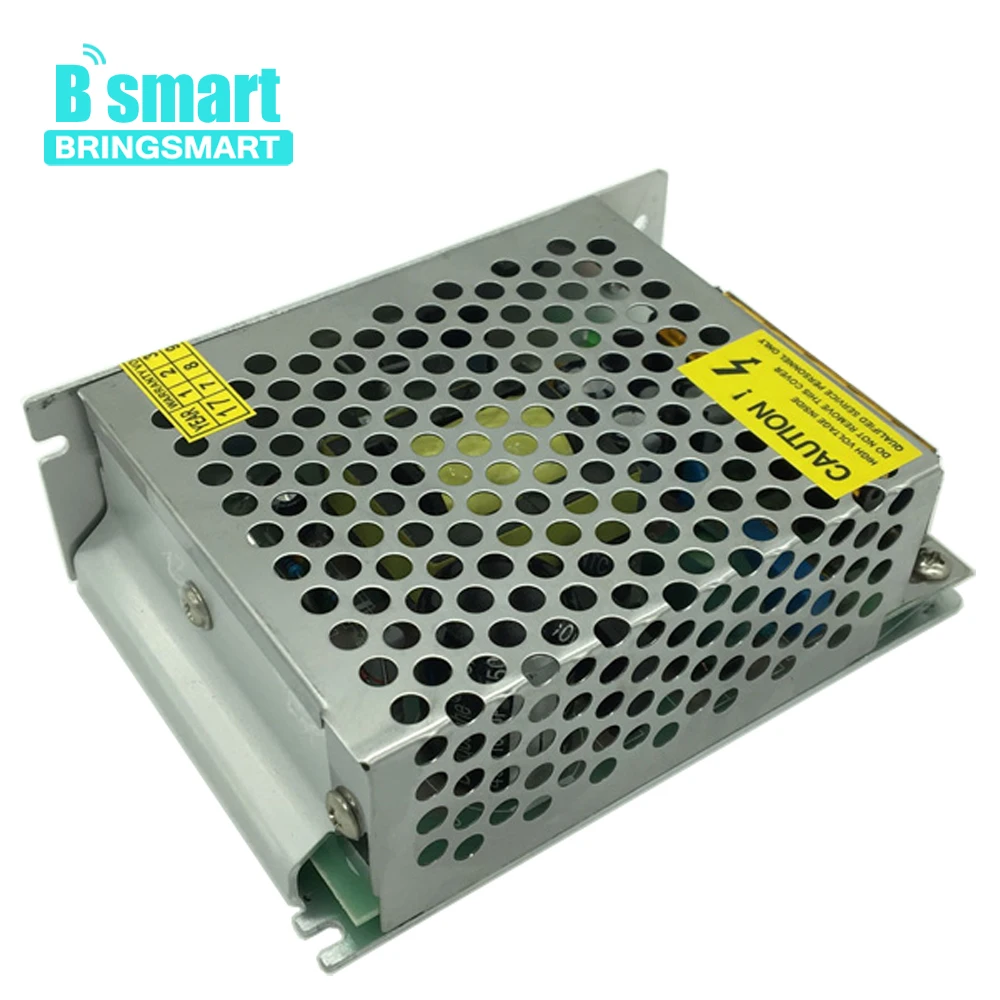 Трансформатор переменного тока в постоянный ток Bringsmart 12 В 5 А адаптер питания 1