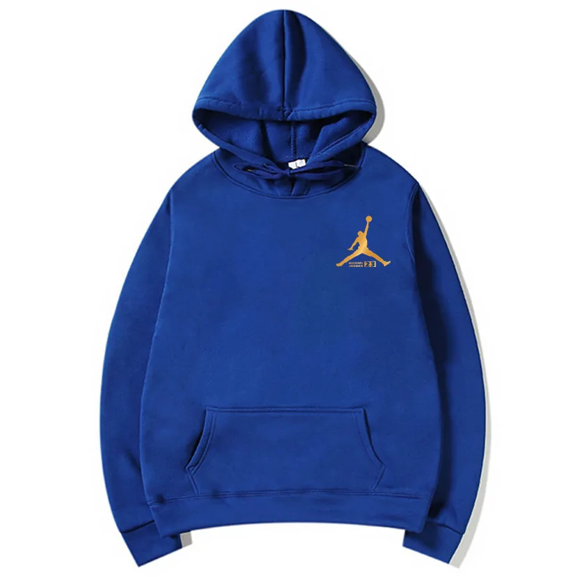 JORDAN 23 Модные Цветные Hooides Мужская плотная одежда зимние толстовки мужские хип хоп
