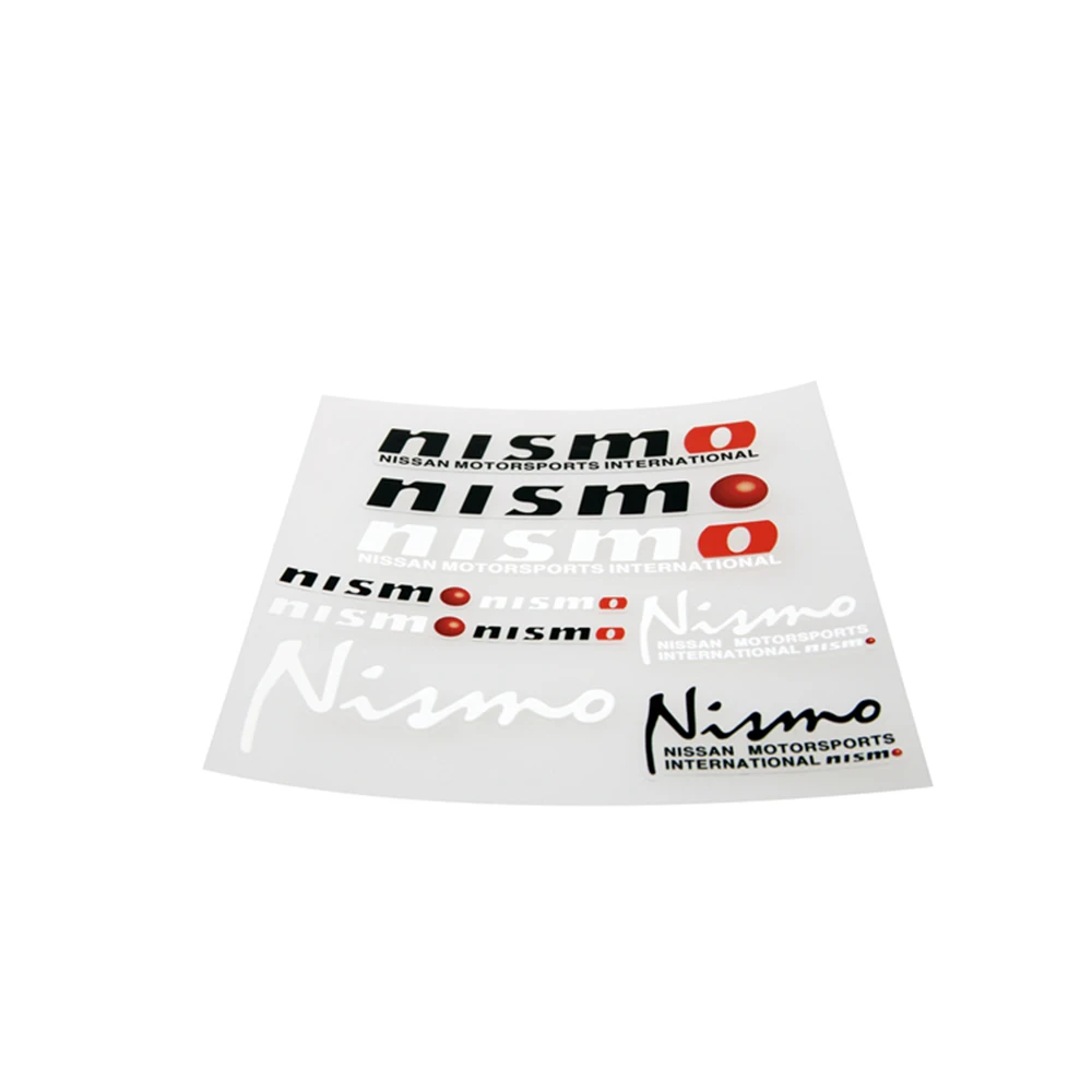 Автомобильные аксессуары Aliauto Набор наклеек и Nismo для Nissan Qashqai J11 X trail T32 Tiida Note Almera