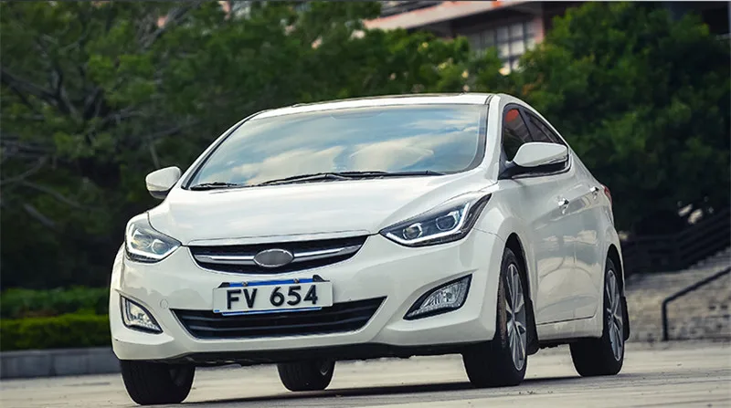 VLAND завод для автомобильных головных ламп Elantra светодиодный светильник 2012 2013 2014