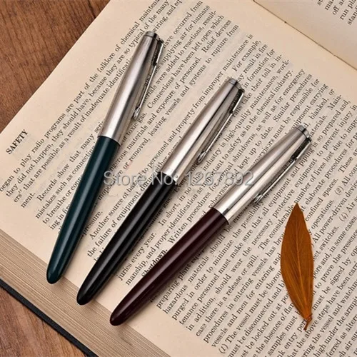 Перьевая ручка HERO 616 с капюшоном и золотым наконечником 3 цвета 1 шт.|gifts for guests|gift