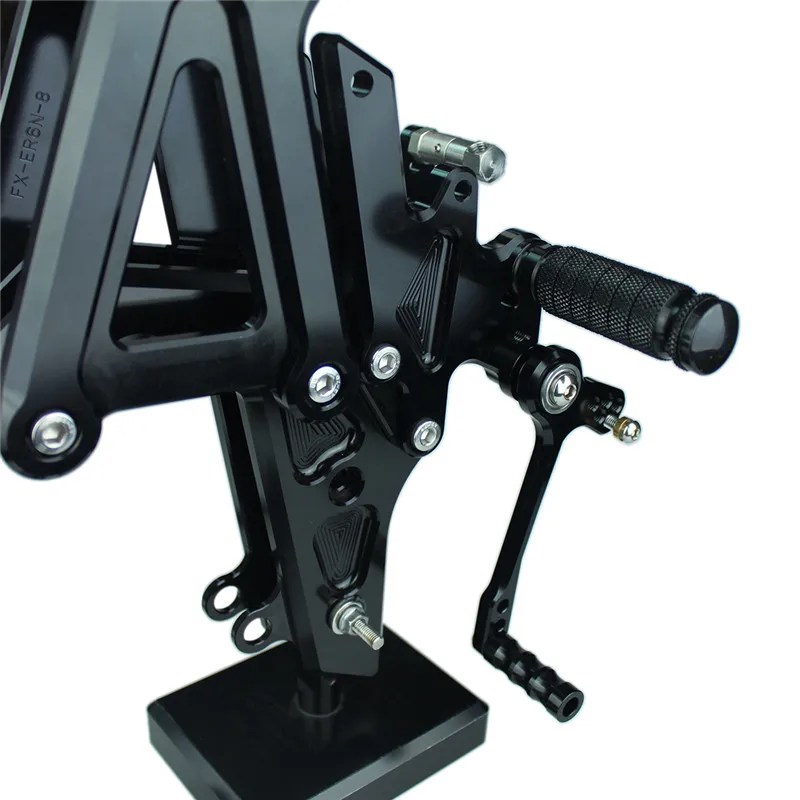 Задние подставки для Кавасаки Ninja 650R Φ 2012-2014 Аксессуары мотоцикла CNC Регулируемая