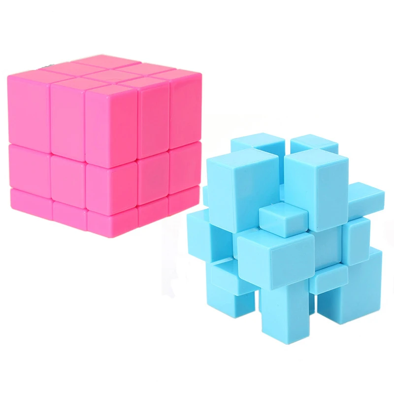2019 Новый Shengshou 3x3x3 магический скоростной куб зеркальные блоки серебряные