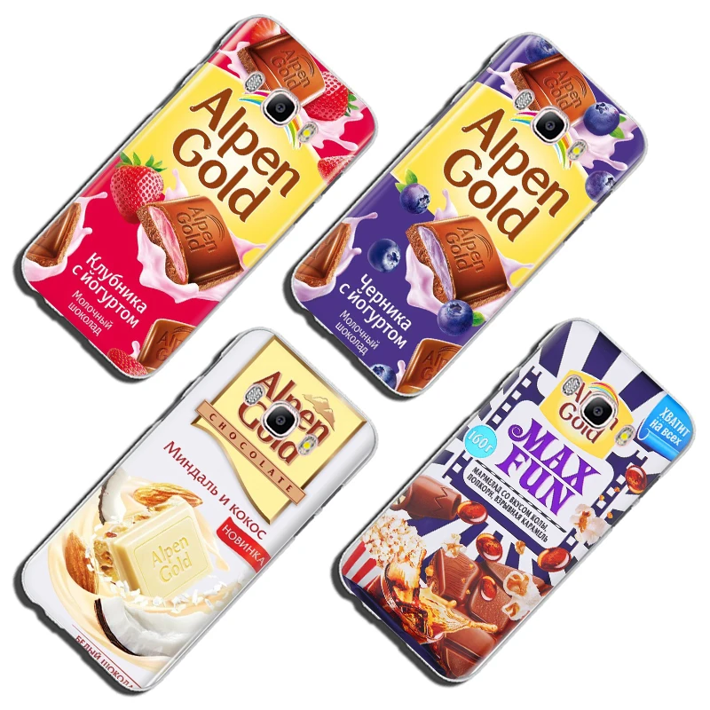 Жесткий чехол для телефона alenka bar wonka chocolate Samsung GaLaxy J6 J7 J1 J2 J3 J5 2015 2016 2017 Prime |