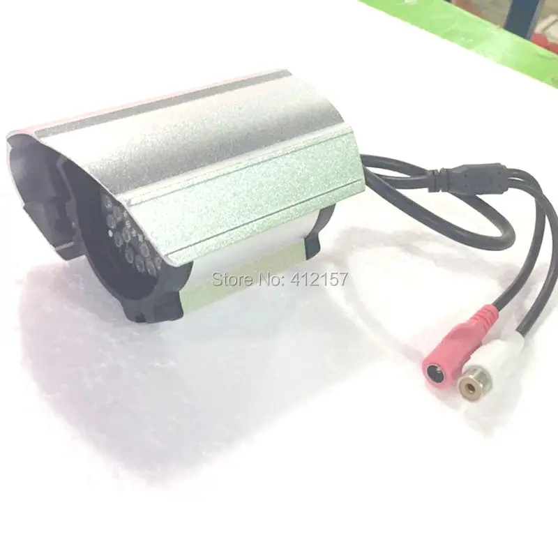 

CCTV Surveillance Outdoor Waterproof Metal Full HD Audio Monitoring Mic Microphone Sound Voice Pickup for Security Camera