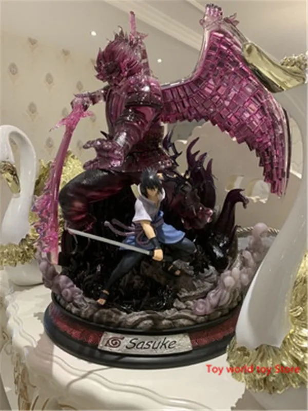 Статуя Наруто Учиха Саске полноразмерный портрет Susanoo лимит бюст gk фигурка Коллекционная модель игрушки p1569