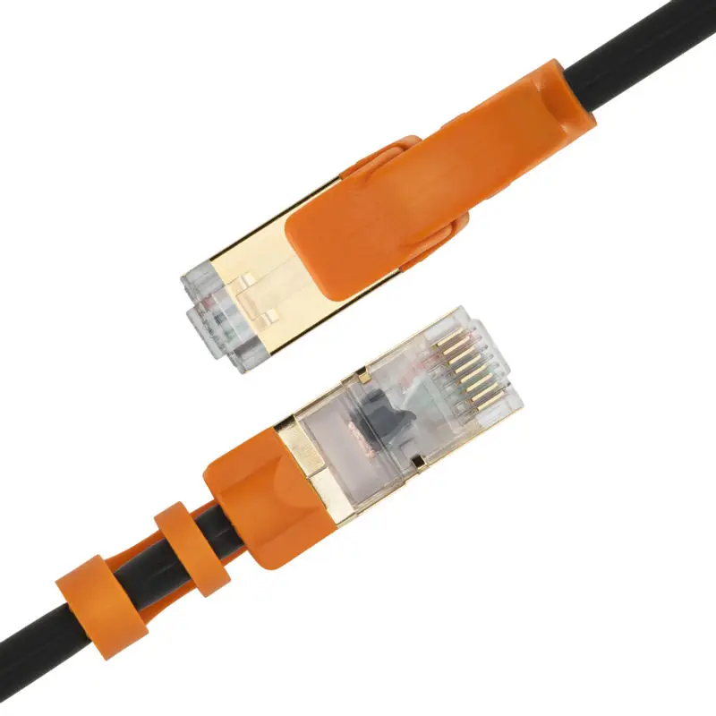 1 м 5 VANDESAIL CAT7 Ethernet плоский кабель SSTP сетевой Gigabit Патч-Корд RJ45 витая пара Lan для GigE |