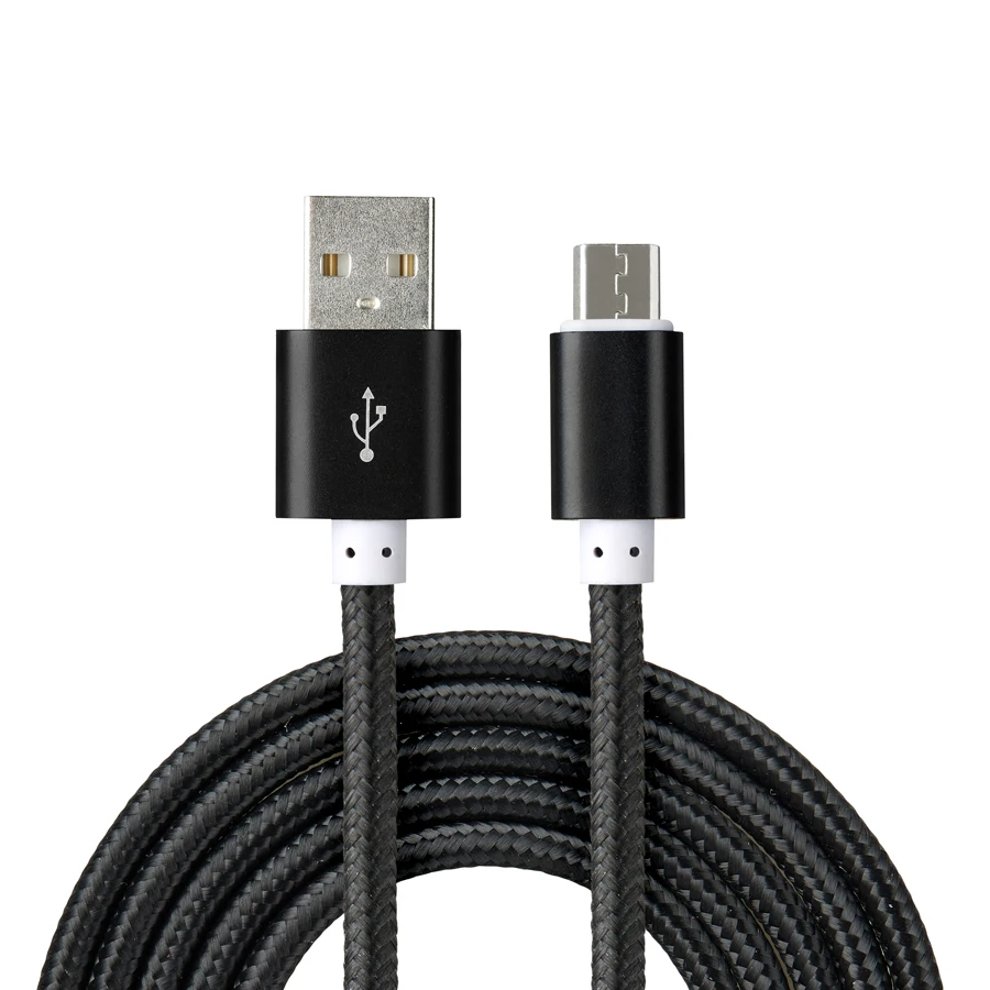 Кабель Micro USB для передачи данных и провода в нейлоновой оплетке USB2.0 шнур Samsung Xiaomi
