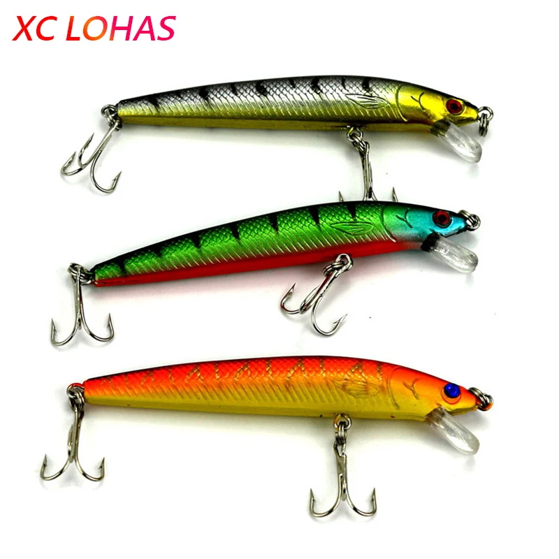 1 шт 9.5 см 8.5 г рыболовная приманка твердая пластиковый минноу моделированная