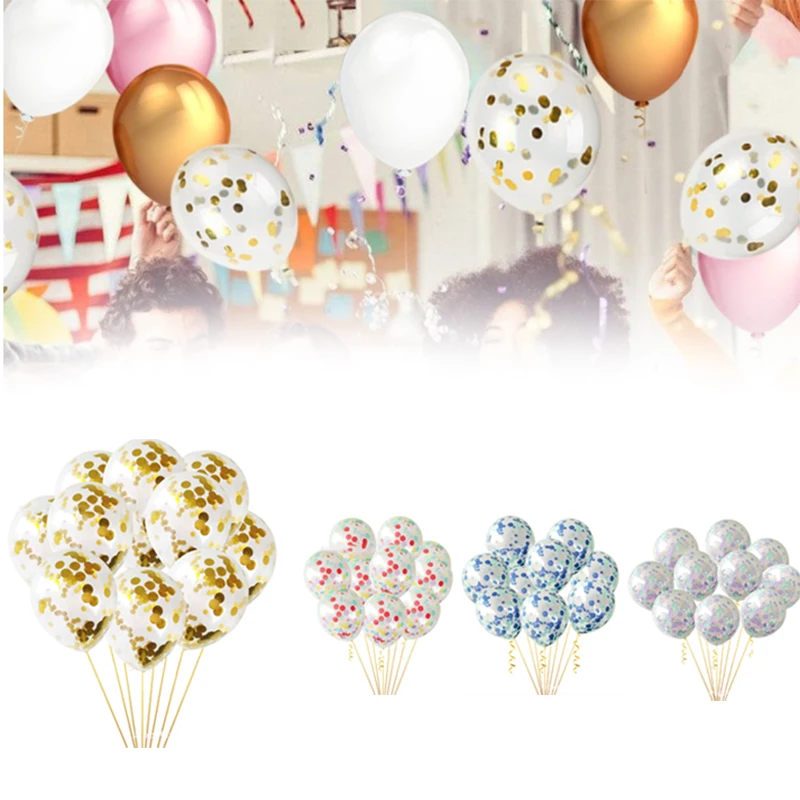Воздушный шар конфетти Летний новый воздушный 5 шт./компл. украшения Прекрасные