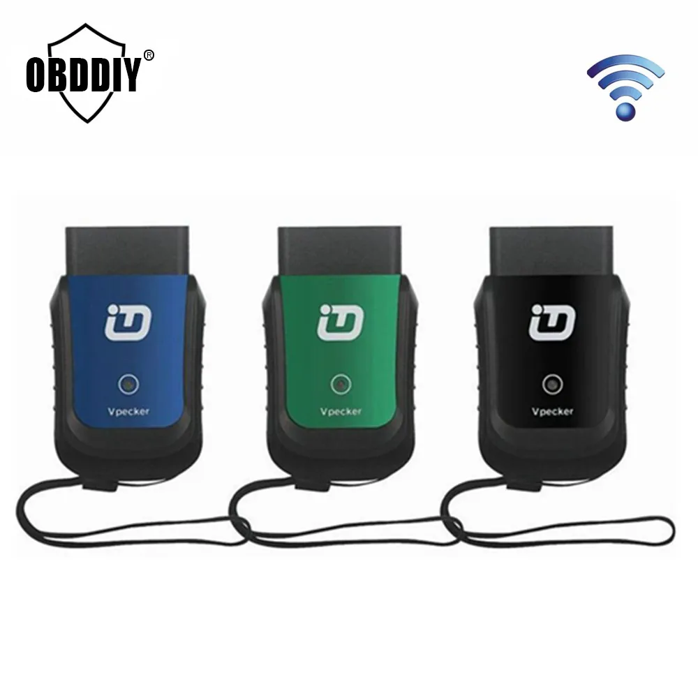 Новейший Vpecker EasyDiag V10.6 Wifi Multilanguage OBDII Автомобильный диагностический инструмент