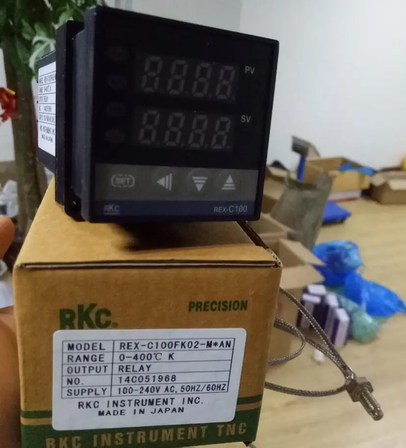 Цифровой ПИД регулятор температуры RKC многодиапазонное Входное реле выходная