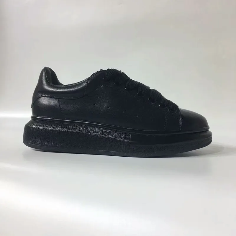 as picture Новинка года; женская обувь унисекс на массивной платформе; классические модные кроссовки с удлиненной подошвой; цвет белый, черный; женская обувь из натуральной кожи; большие размеры - Цвет: as picture