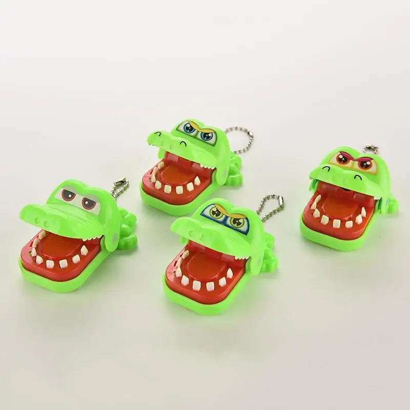 

2016 Hot Sale Creative Funny Gags Toy Children Kid Crocodile Mouth Dentist Bite Finger Game Wholesale Random color