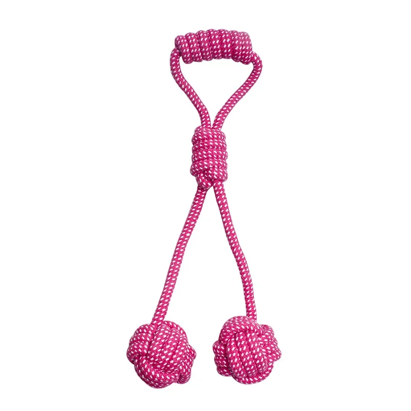44CM Моляры укусы игрушки для домашних животных зубы устойчивые к укусам хлопковые веревочные игрушки собака средний большой и большой собака молярная игрушка жевательный шар игрушка для собак 1 шт - Цвет: 44CM