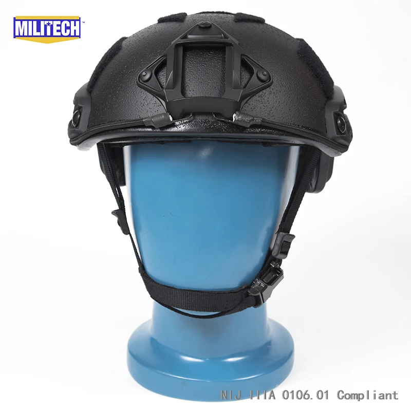 ISO сертифицированный MILITECH 1,25 кг Lite Черный Супер высокий вырез арамидный баллистический шлем светильник спецназ Пуленепробиваемый Шлем DEVGRU уплотнение