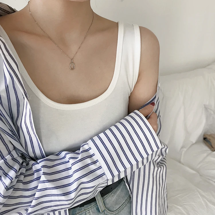 3 цвета Mihoshop Ulzzang Корейская женская модная одежда летняя Базовая белая черная