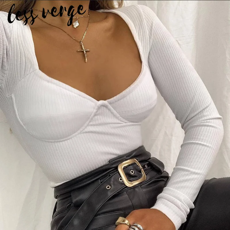 Однотонное трикотажное пикантное цельнокроеное повседневное облегающее