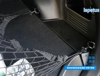 lapetus car trunk rear storage cargo luggage elastic mesh net holder with 4 hooks pocket fit for toyota rav4 rav 4 2015 2018