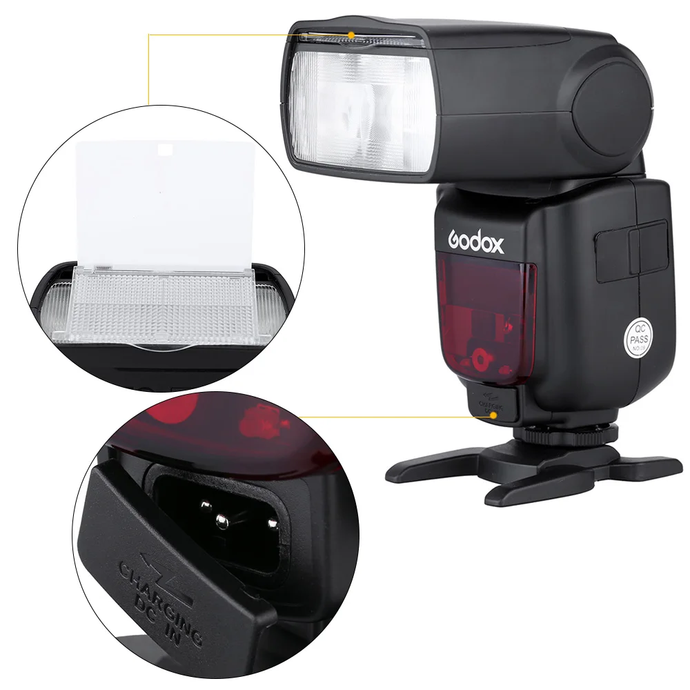 Беспроводная вспышка GODOX TT685C E TTL Master Slave Flash светильник 2 4G для Canon EOS 650D 600D 550D 500D 5D Mark