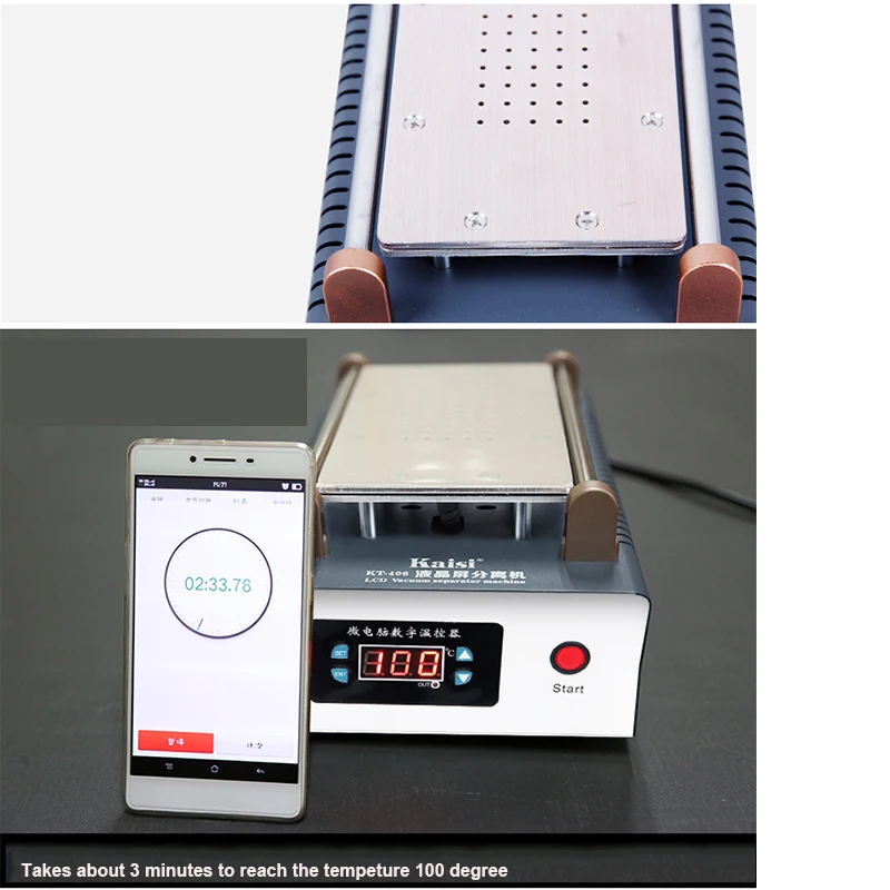 Сепаратор стекла Kaisi Lcd для сенсорных экранов сепаратор IPhone SAMSUNG максимум 7