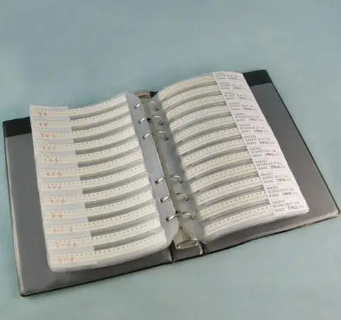 170valuesX50pcs=8500pcs 1206 5% 0R-10M ohm SMD Resistor Kit RC1206 JR-07 series Sample Book Sample Kit