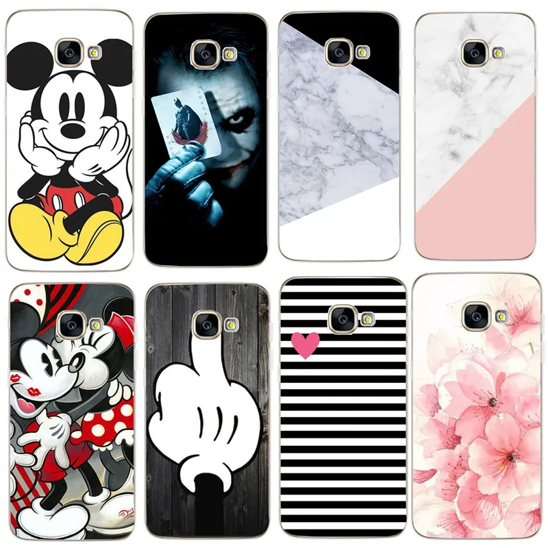 Case for Samsung A3 2016 A310 A310F SM-A310F Soft Silicone Back Phone Cover Galaxy J5 A5 2017 Shells |