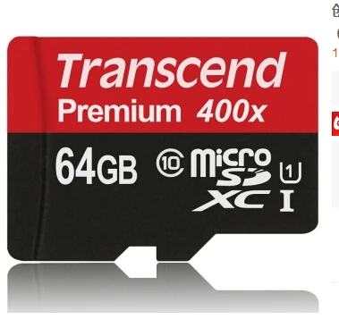 Новый Оригинальный Transcend tf карта 400X16 ГБ 32 64 MicroSD MicroSDHC MicroSDXC Карта Micro Sd class 10 UHS-1 TF