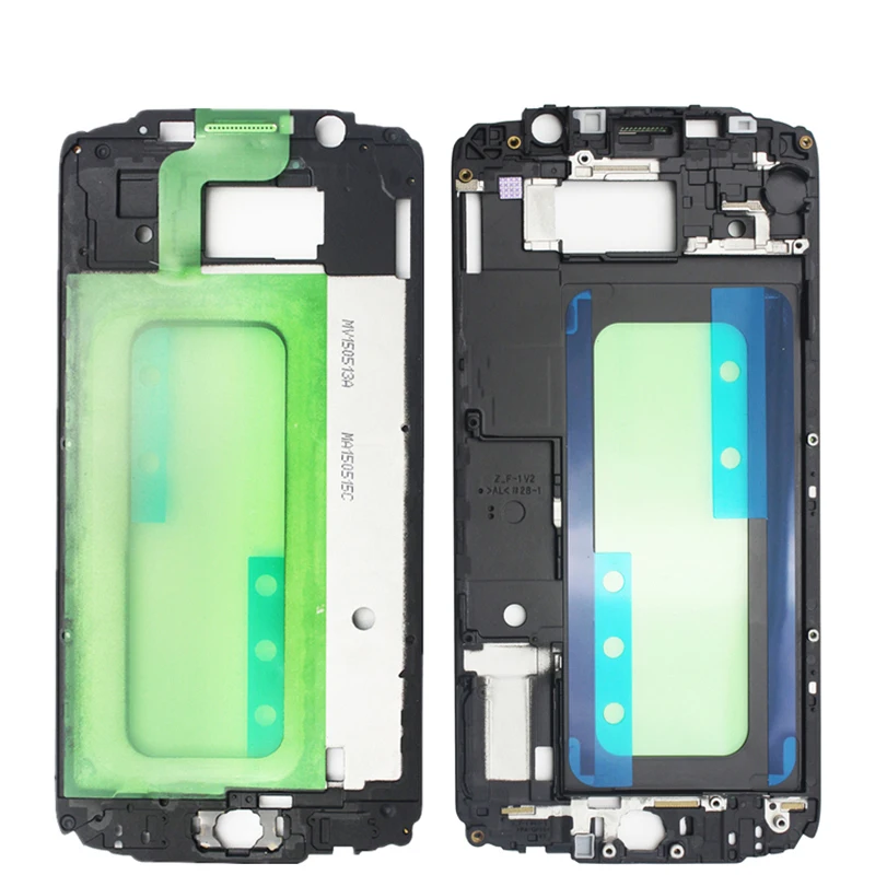 Netcosy LCD экран передняя рамка Корпус Крышка для Samsung Galaxy S6 G920 Edge G925 Plus G928 пластина
