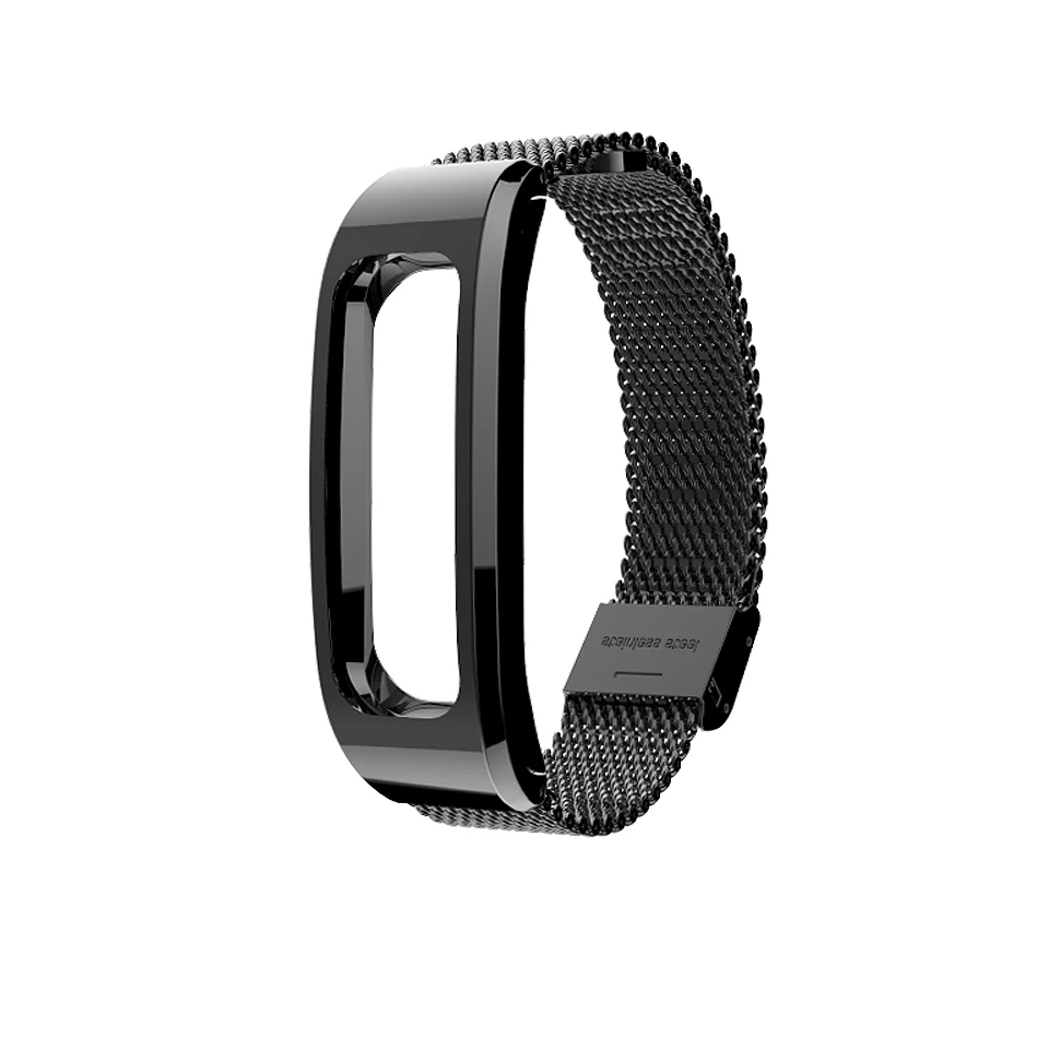 Mijobs металлический ремешок для huawei Honor Band 4 ремешок браслет из нержавеющей стали умные аксессуары для Honor Band 4 браслет - Цвет: for honor 4 running