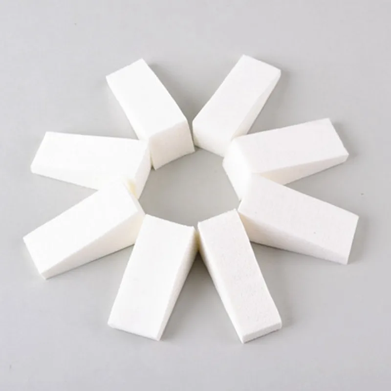 Профессиональные белые треугольные кисти для ногтей 24 шт./компл. маникюра