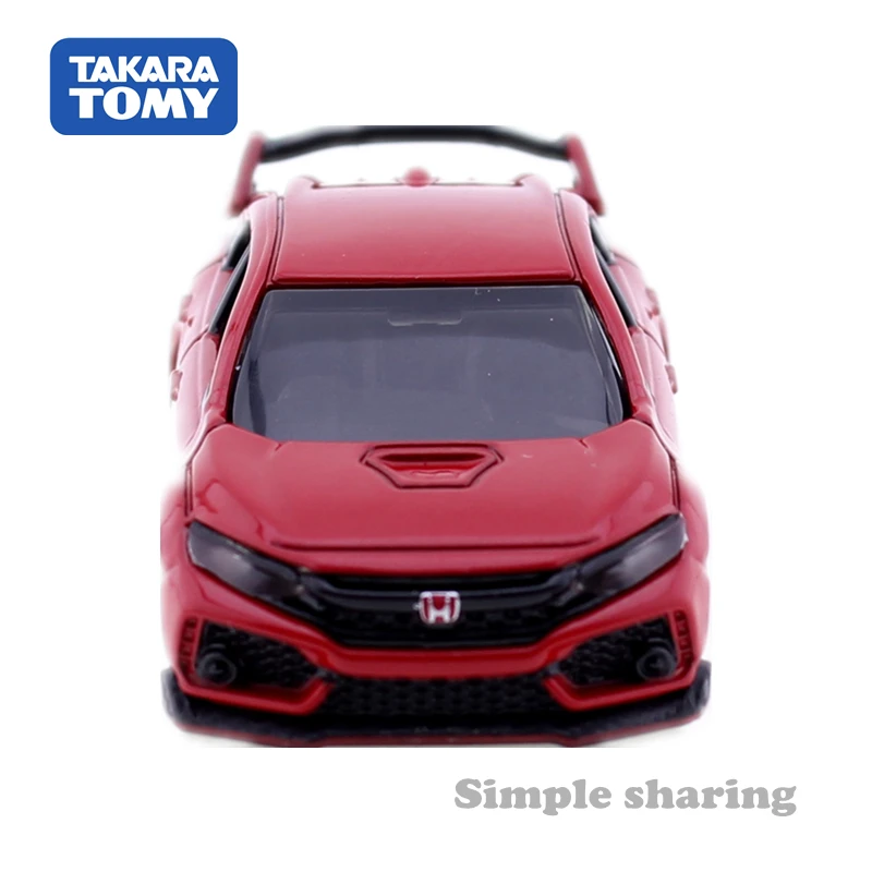 Takara TOMY Tomica № 58 Honda Civic Тип R 1:64 литый под давлением миниатюрный набор моделей