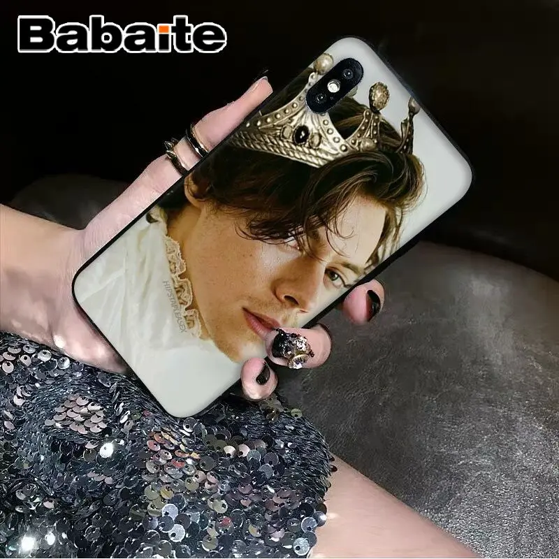 Babaite One Direction tattoos Harry Styles Novelty Fundas Phone Case for iPhone 8 7 6 6S Plus 5 5S SE XR X XS MAX Coque Shell | Мобильные