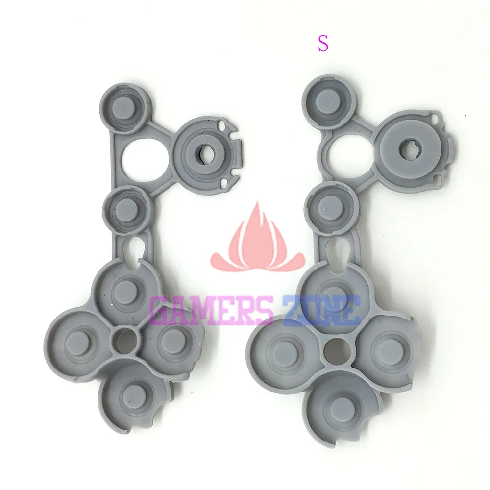 Серый кремниевый проводящий резиновый кнопка для Xbox One S контроллер D Pad|buttons