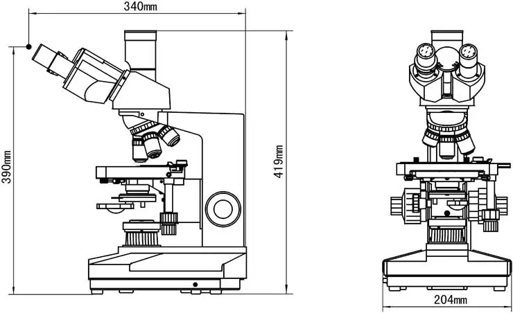 

Professional Laboratory Microscope L2080 Digital Video Biological Microscope