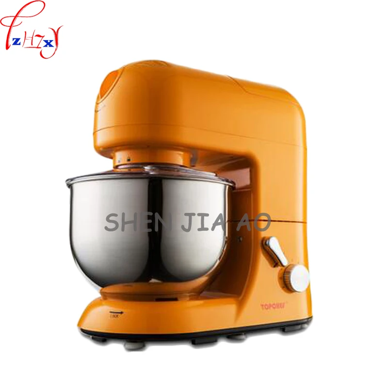 

1pc 220V Home multi-functional chef machine 5L large-capacity mixing bowl and surface grilled meat mixing grinding juice machine