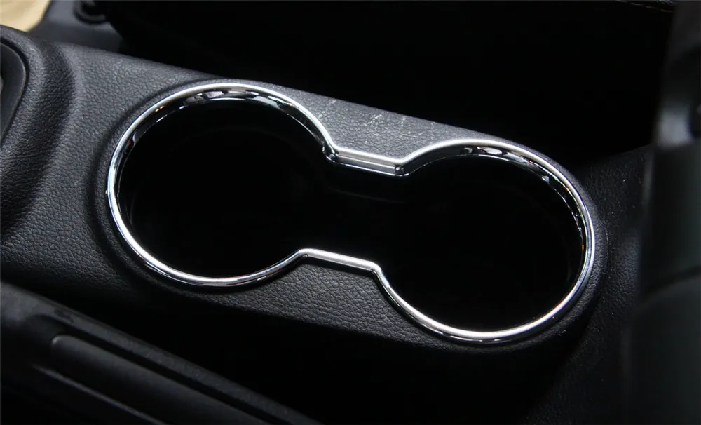 MOPAI Car Interior Gear Shift Knob Panel Cup Holder Decoration Cover Stickers for Jeep Wrangler 2011+ Car Accessories Styling