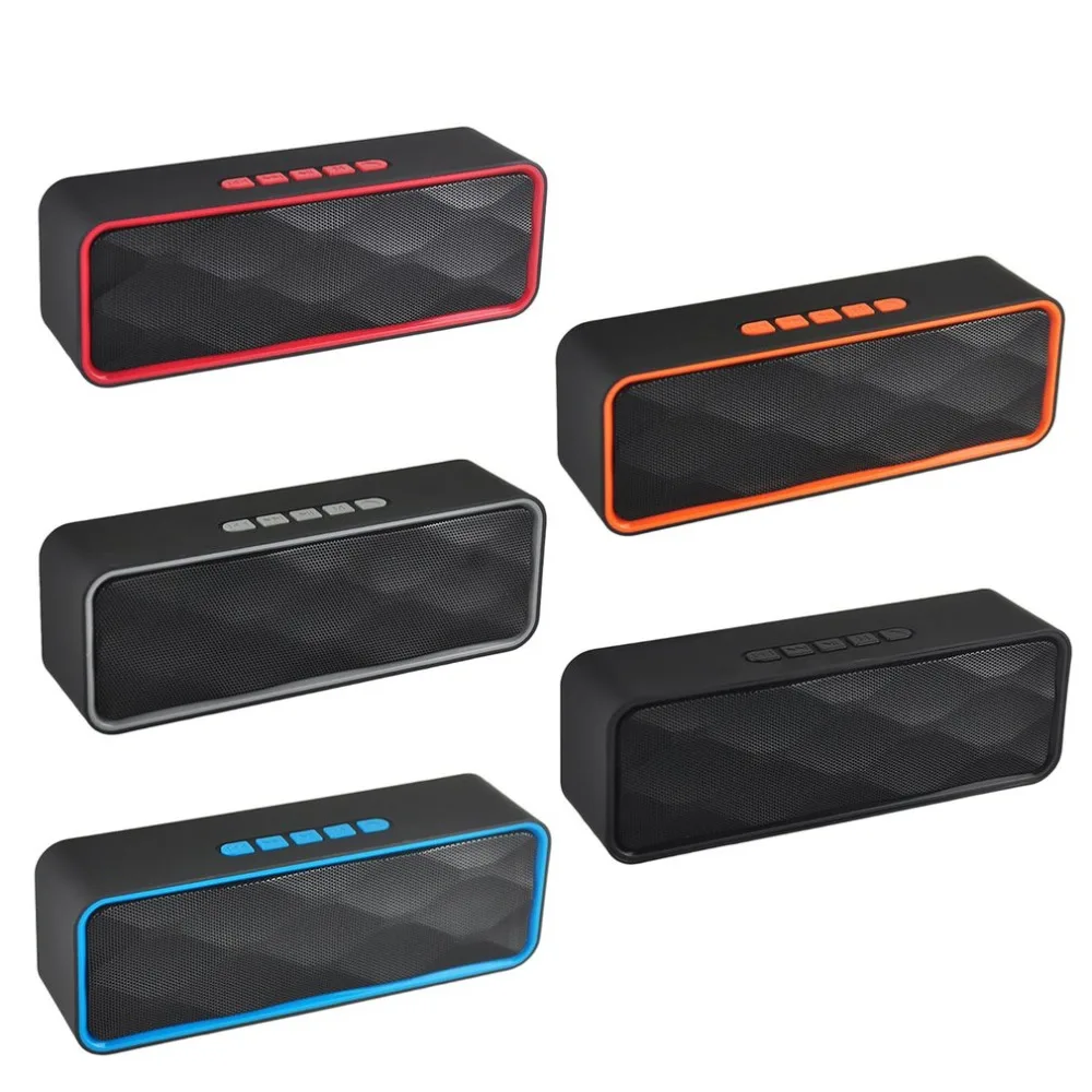 SC211 Bluetooth Динамик стерео Портативный мультимедийный ноутбук USB TF/U диска бас пушки