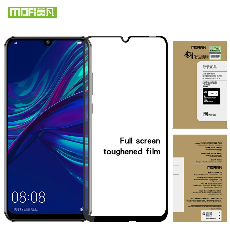 MOFI для Huawei Enjoy 9 S закаленное стекло P Smart + 2019 защита экрана полное покрытие
