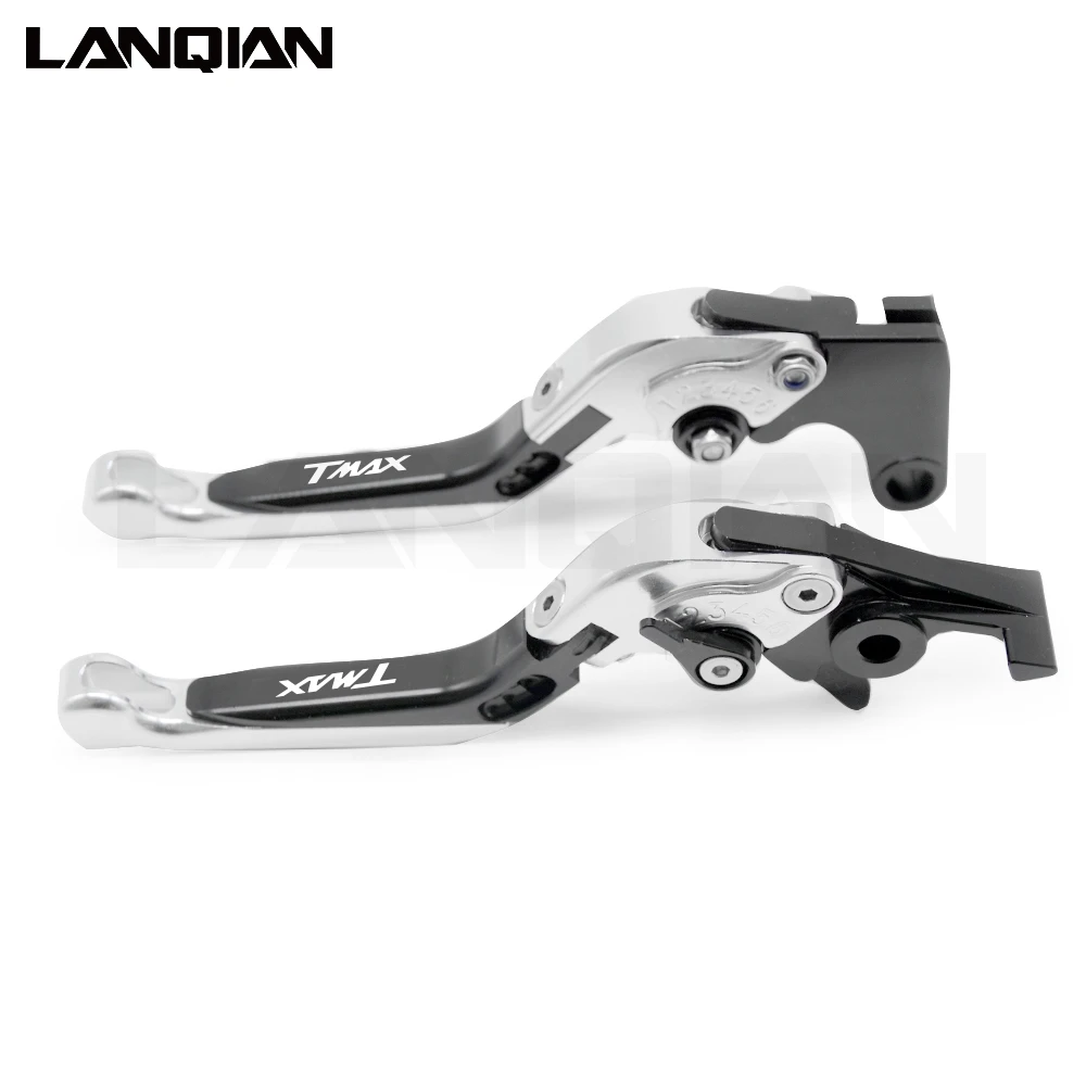 BKSLBKSL Lever Для Yamaha T Max T-Max 500 2004-2011 Tmax 530 DX SX 2012- аксессуары для мотоциклов Рычаги Тормозная система сцепления и ручка для руля - Цвет: BKSLBKSL Lever