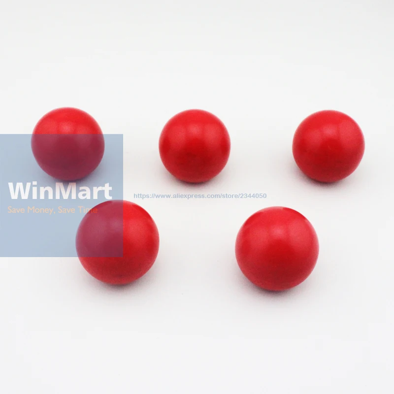 Free Shipping 2PCS M5 Female 20mm Dia Solid Red Copper core Plastic Ball Lever Knobs for Machine Tools | Инструменты