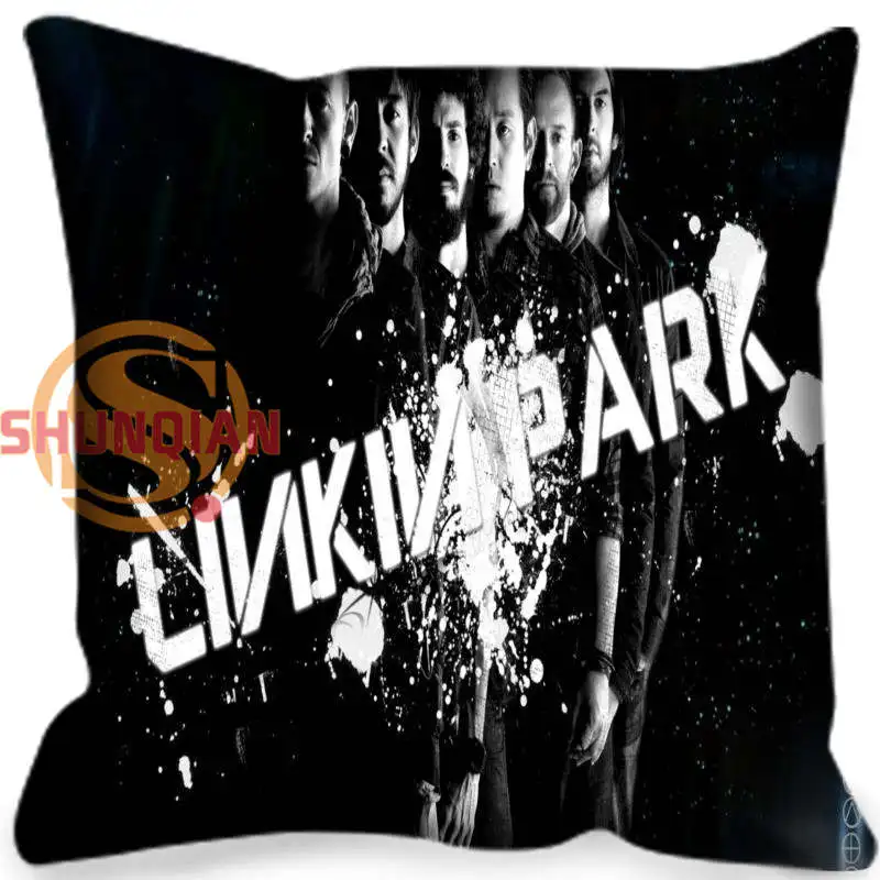 Заказная наволочка Linkin Park квадратная на молнии для спальни наволочки для дома 1 шт. на заказ 40x40 см - Цвет: 20