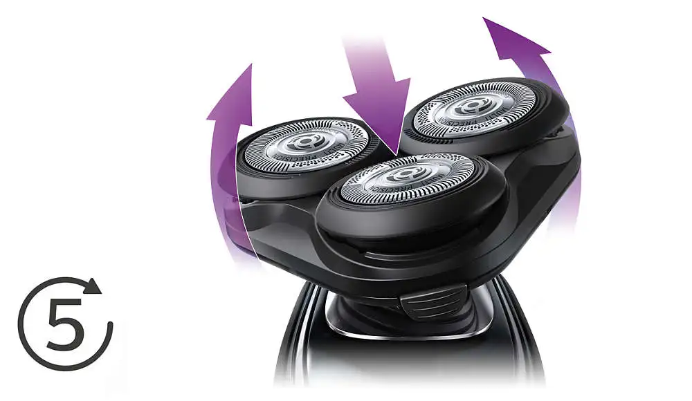Бритва для влажного/сухого Электробритва Philips Norelco 5100 S5210/81