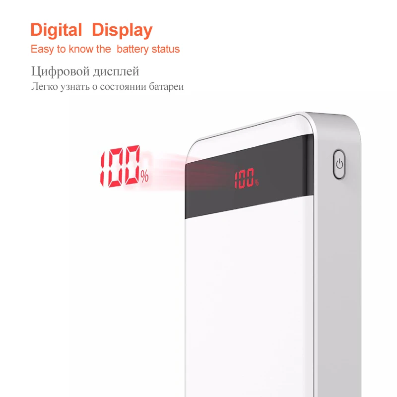 Yoobao Quick Charge 3 0 power Bank 20000 мАч для Xiaomi Mi 2 USB портативный внешний аккумулятор Pover iPhone 7 6